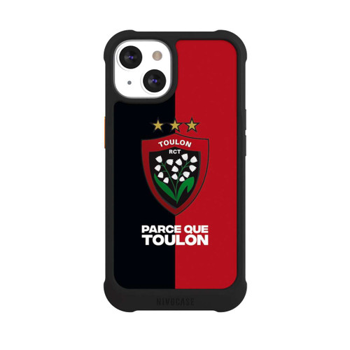 Apple iPhone 13 NIVOmax RCT Logo Rouge Noir
