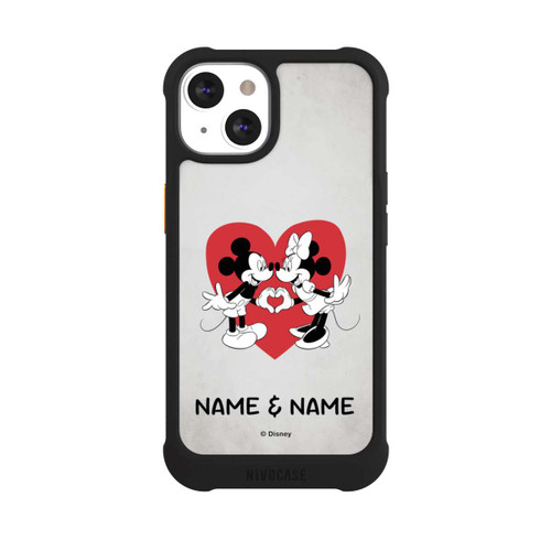 Apple iPhone 13 NIVOmax Minnie und Micky Personalisierbar
