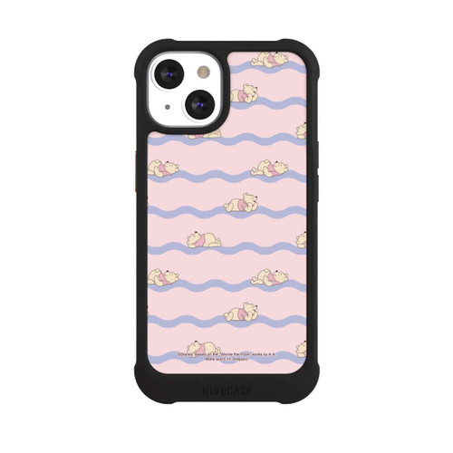 Apple iPhone 13 NIVOmax Winnie the Pooh Pink Waves