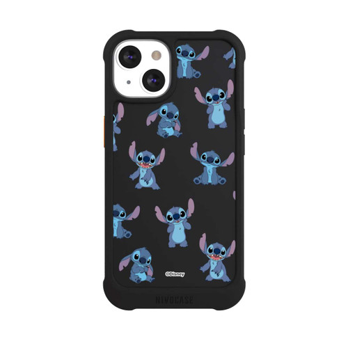 Apple iPhone 13 NIVOmax Stitch Faces Pattern Transparent