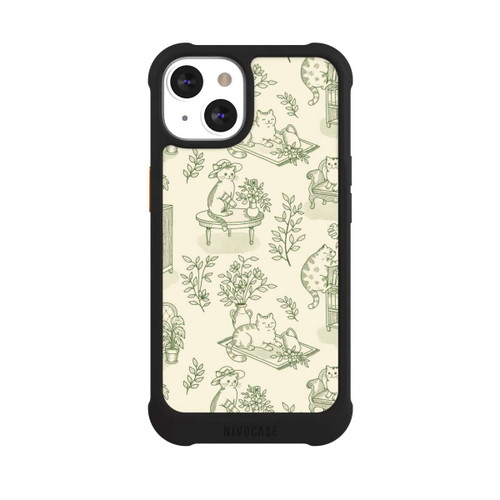Apple iPhone 13 NIVOmax Chonky Cats Toile de Jouy