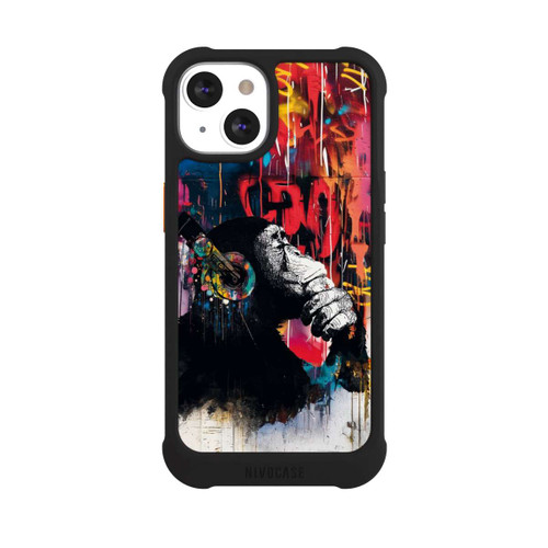 Apple iPhone 13 NIVOmax Chimp Blue Streetart