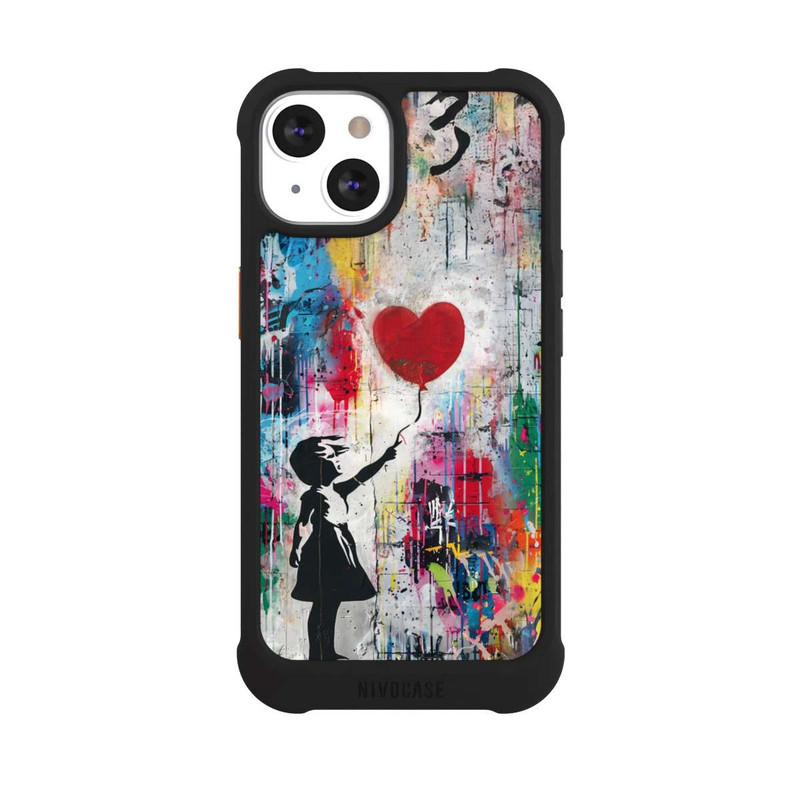 iPhone 13 NIVOmax Balloon Girl Colorful