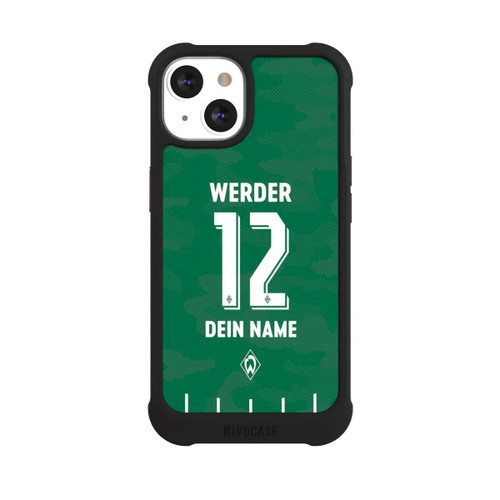 Apple iPhone 13 NIVOmax Werder Bremen Trikot Personalisierbar 25-26