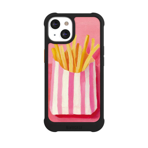 Apple iPhone 13 NIVOmax Retro Fries Pink Watercolor