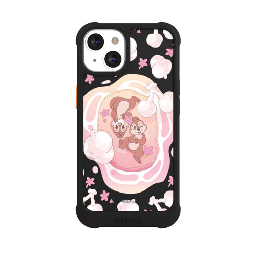 Apple iPhone 13 NIVOmax Chip and Dale Pink Transparent
