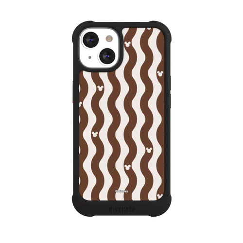 Apple iPhone 13 NIVOmax Micky Muster Braune Wellen