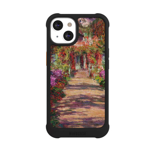 Apple iPhone 13 NIVOmax Eine Allee in Monets Garten in Giverny by Claude Monet