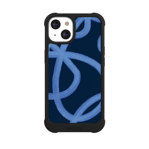 Apple iPhone 13 NIVOmax Laced Up Tones of Blue