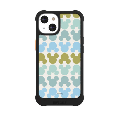Apple iPhone 13 NIVOmax Disney Mickey Icon Pattern Green and Blue