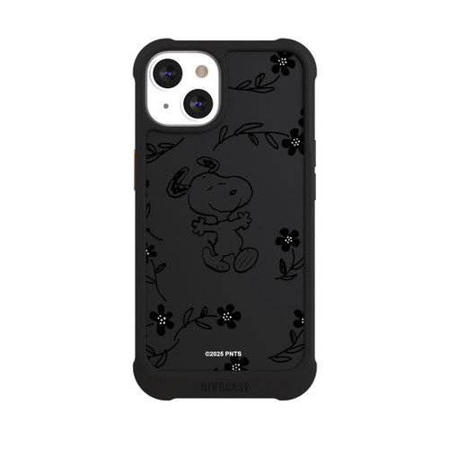 Apple iPhone 13 NIVOmax Snoopy und Flowers Transparent