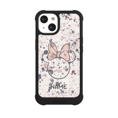 Apple iPhone 13 NIVOmax Minnie Watercolor Personalisierbar