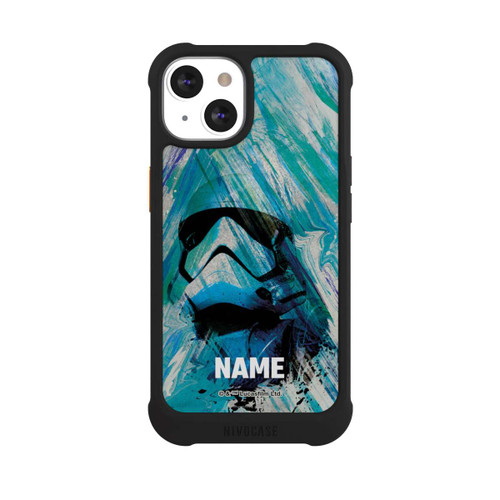 Apple iPhone 13 NIVOmax Stormtrooper Watercolor Personalisierbar
