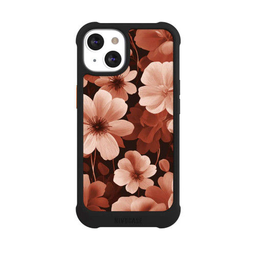 Apple iPhone 13 NIVOmax Rote Negativblumen mit KI