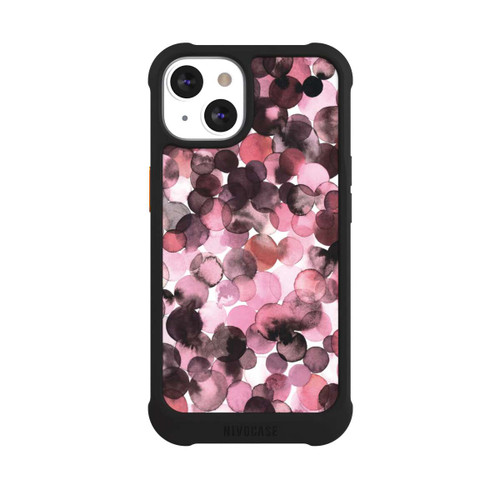 Apple iPhone 13 NIVOmax Blätterzauber Pink