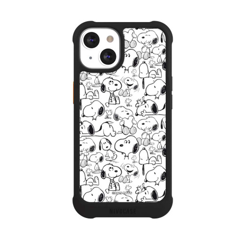 Apple iPhone 13 NIVOmax Classic Snoopy Pattern White