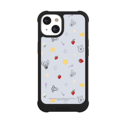 Apple iPhone 13 NIVOmax Winnie l'Ourson et ses Amis Fraise Bleu
