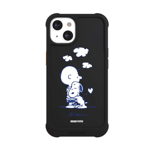 Apple iPhone 13 NIVOmax Peanuts Charlie Brown Snoopy Hug Transparent
