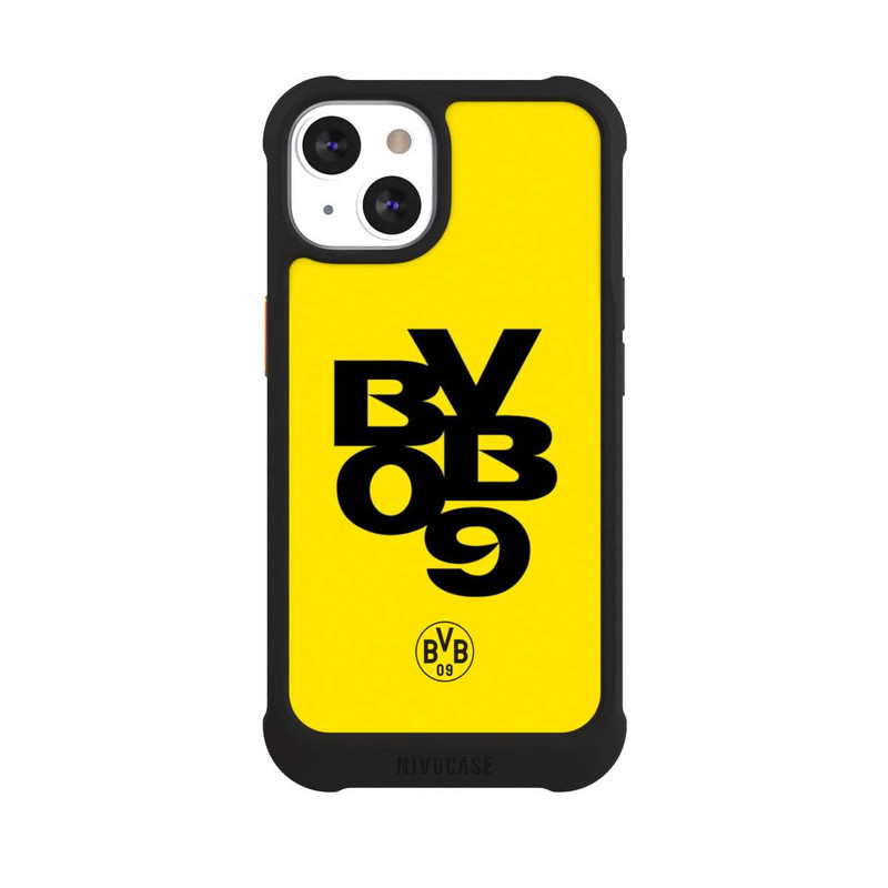 iPhone 13 NIVOmax BVB09 Schwarz Gelb
