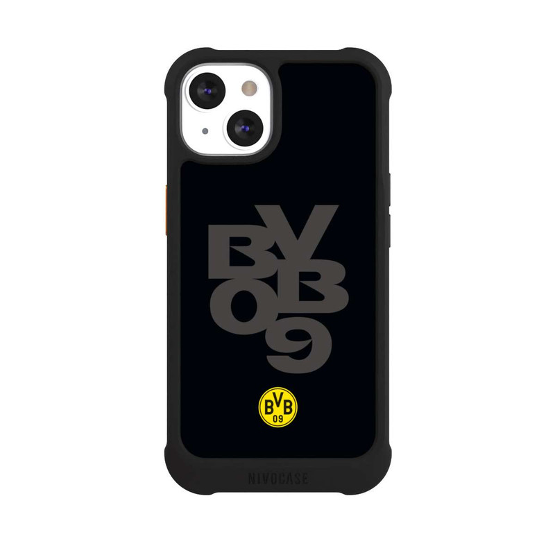 iPhone 13 NIVOmax BVB09 Grau Schwarz