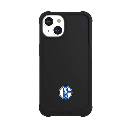 Apple iPhone 13 NIVOmax FC Schalke 04 Logo Klein Transparent