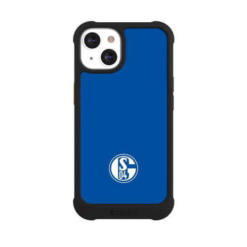 Apple iPhone 13 NIVOmax FC Schalke 04 Logo Blau