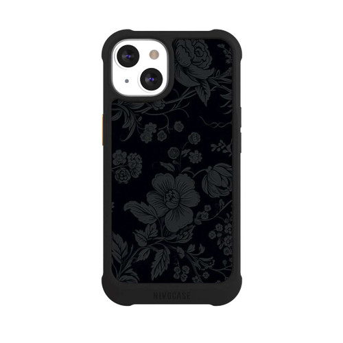 Apple iPhone 13 NIVOmax Fleur Foncée Look Vintage