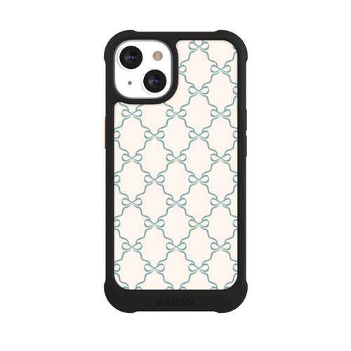 Apple iPhone 13 NIVOmax Ribbons Beige Green