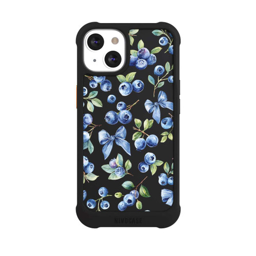 Apple iPhone 13 NIVOmax Blaubeere Schleifen Transparent mit KI