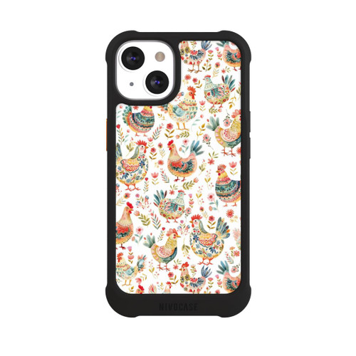 Apple iPhone 13 NIVOmax Folklore Huhn mit KI