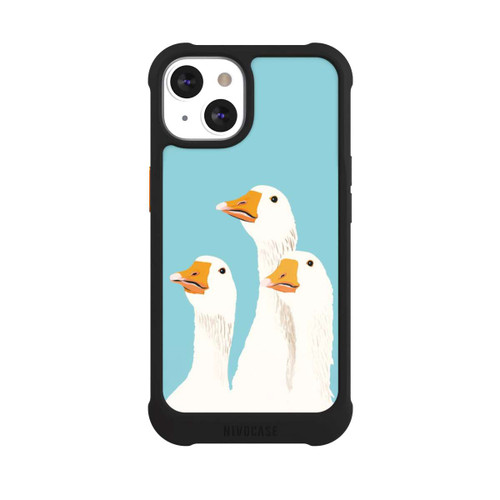 Apple iPhone 13 NIVOmax Three Geese Light Blue with AI