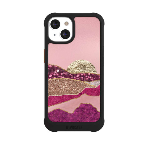 Apple iPhone 13 NIVOmax Glamour Landscape Rosegold