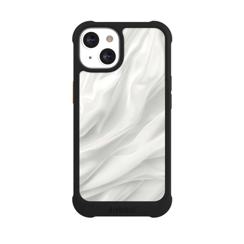 Apple iPhone 13 NIVOmax Texture Lisse Satinée Blanche avec IA