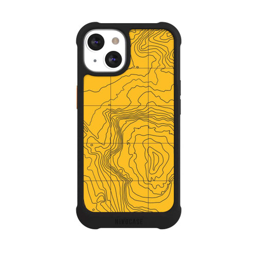 Apple iPhone 13 NIVOmax Berg gelbe Linien