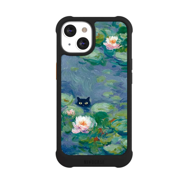 iPhone 13 NIVOmax Chat dans l'Étang Peinture