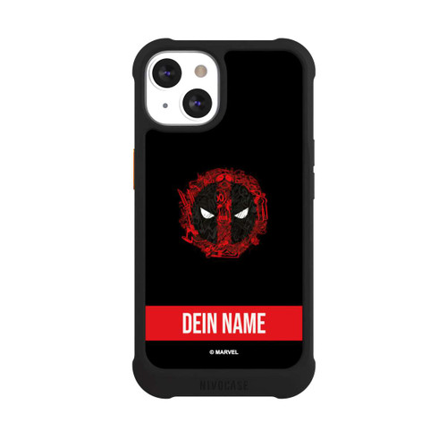 Apple iPhone 13 NIVOmax Deadpool Logo customisable