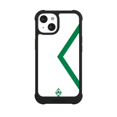 Apple iPhone 13 NIVOmax Werder Bremen diamond-shaped green