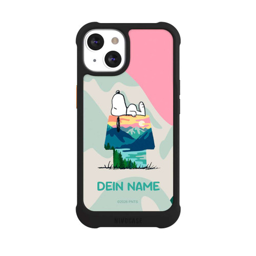 Apple iPhone 13 NIVOmax Snoopy Outdoor Personnalisable