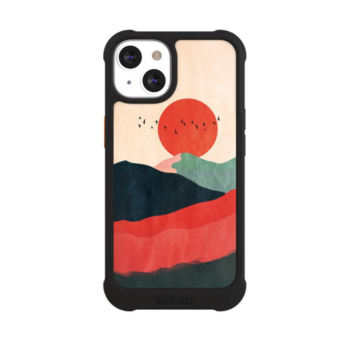 Apple iPhone 13 NIVOmax Zugvögel Kunst