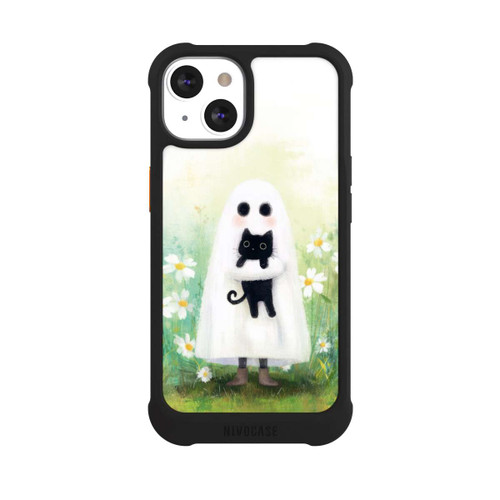 Apple iPhone 13 NIVOmax Ghost Hug for Cat Halloween with AI