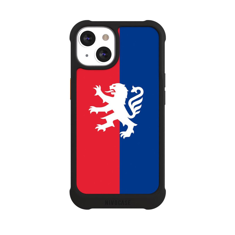 iPhone 13 NIVOmax OL Löwe rot blau