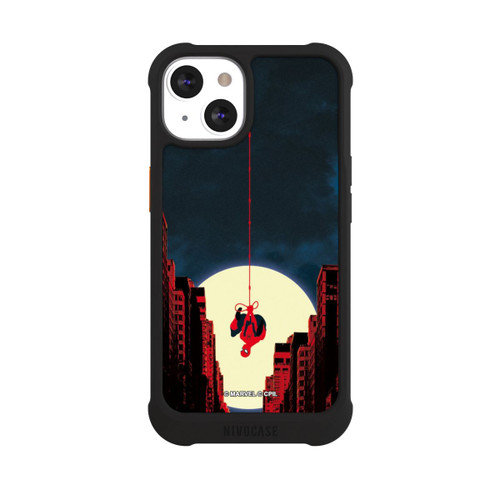 Apple iPhone 13 NIVOmax Spider-Man Marvel between Skyscrapers
