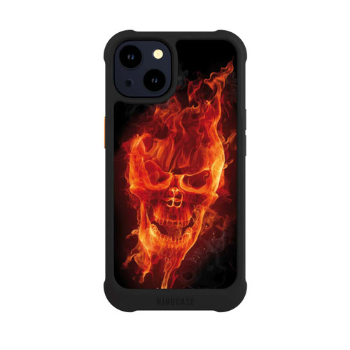 Apple iPhone 14 NIVOmax Burning Skull