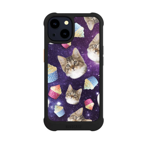 Apple iPhone 14 NIVOmax Crazy Galaxy Space Cats