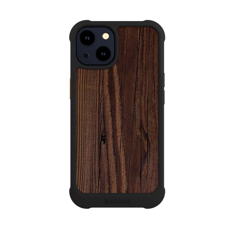iPhone 14 NIVOmax Maserung Holzlook