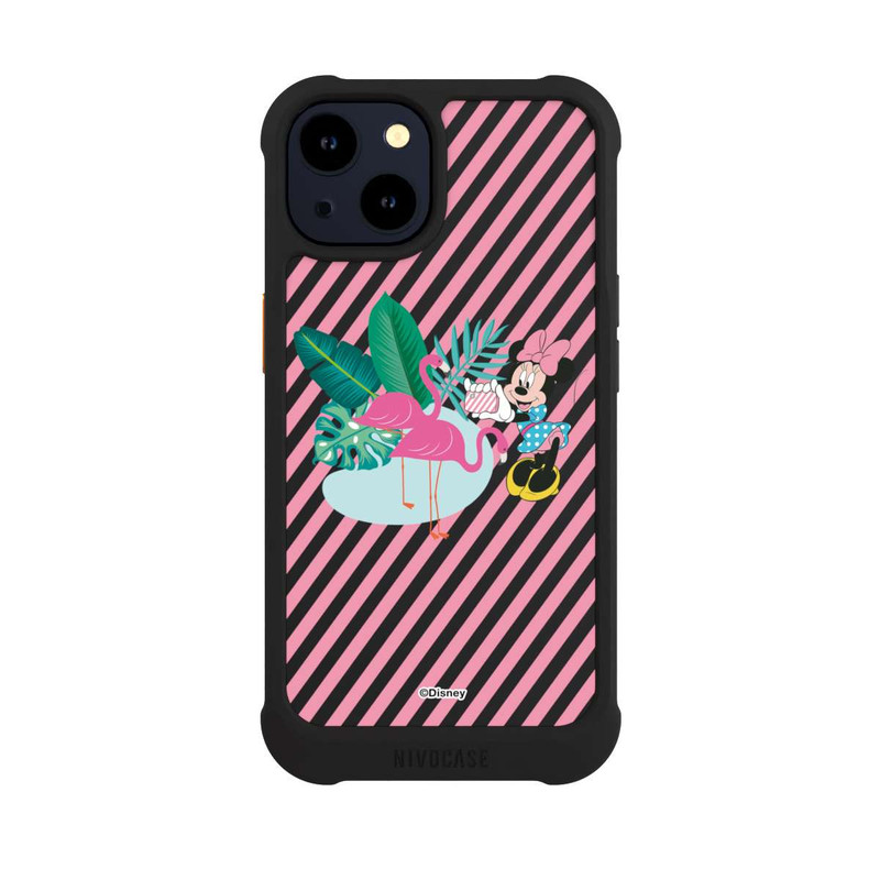 iPhone 14 NIVOmax Minnie Flamant Rose sans Fond