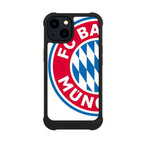Apple iPhone 14 NIVOmax Grand Logo Bayern Munich - Blanc