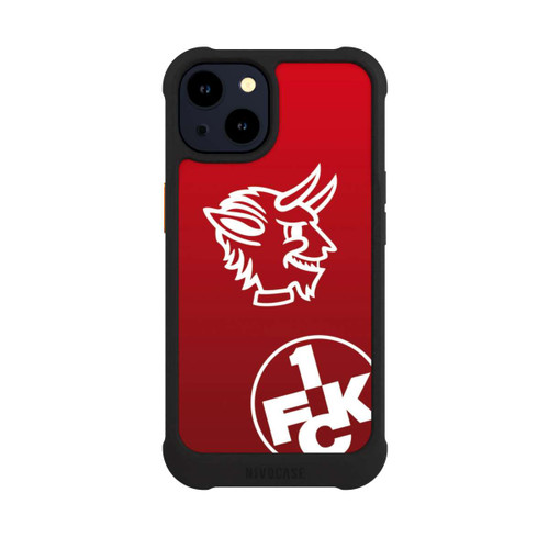 Apple iPhone 14 NIVOmax Teufelskopf FCK auf Rot