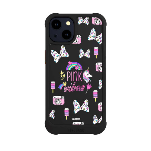 Apple iPhone 14 NIVOmax Pink Vibes Transparent