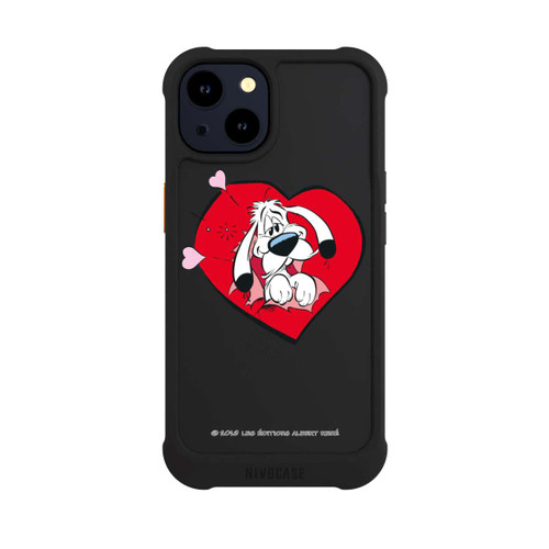 Apple iPhone 14 NIVOmax Idéfix Amoureux Transparent